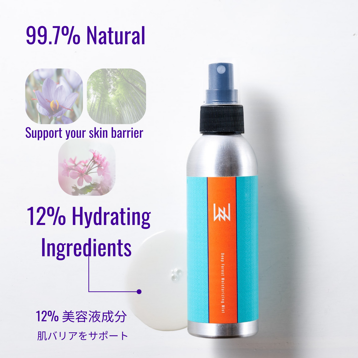 DF モイスチャライジングミスト(全身用化粧水)